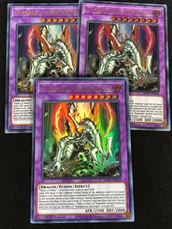 Yugioh Titaniklad The Ash Dragon MP21-EN125 1ST ULTRA x3 (NM) - Image 1