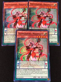 Yugioh Xiansheng Magician MP16-EN050 1ST Super x3 (NM) - Image 1