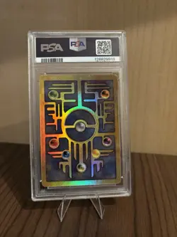 Pokemon 2000 Ancient Mew Movie Game Promo Card PSA 8 - Image 2