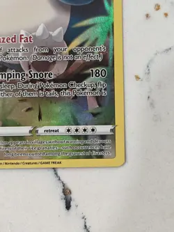 Snorlax TG10/TG30 SWSH Lost Origin Trainer Gallery Holo Pokemon TCG Card - Image 4