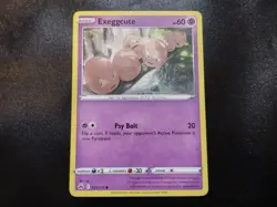 Exeggcute 057/159 🔴 RED DOT ERROR Common Crown Zenith Pokemon Card - Image 1