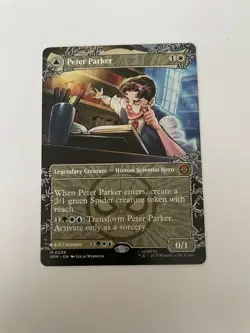 Peter Parker / The Amazing Spider-Man MTG Magic Card M0208 EN - Image 2