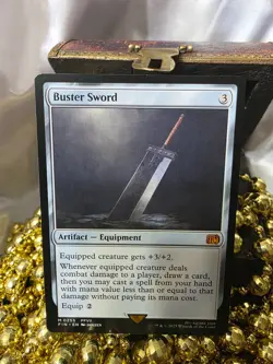 Buster Sword MTG Final Fantasy Non-Foil Mythic - Near Mint - Image 1