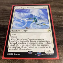 MTG Windshaper Planetar (50/1080) Commander Legends Battle for Baldur's Gate LP - Image 1