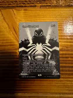 MTG Marvel Universe Eternal Legal Opposition Agent #19 Mythic Borderless LP/NM - Image 1