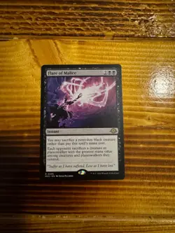 MTG Modern Horizons 3 Flare of Malice #95 Rare LP/NM - Image 1