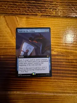 MTG Marvel's Spider-Man Hide on the Ceiling #249 Rare Extended Art LP/NM - Image 1