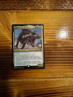 MTG March of the Machine Ghalta and Mavren #225 Rare Prize Pack Promo LP/NM - Image 1