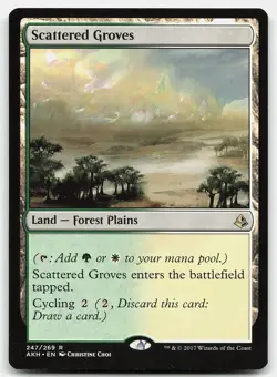 MTG Scattered Groves R Amonkhet 247 LP - Image 1