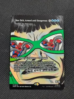 Doc Ock, Armed and Dangerous (Borderless) MTG Marvel's Spider-Man Eternal-Legal - Image 1