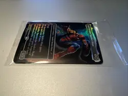 Magic The Gathering MTG Marvel Legends Spectacular Spider-Man Promo Card Sealed - Image 4