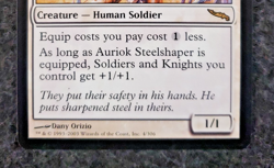 Auriok Steelshaper (NM) Mirrodin MRD Magic MTG (DS3D1L1) - Image 5