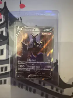 Umbreon V Alternate Alt 189 Pokemon Evolving Skies English Mint (Likely PSA 10) - Image 1