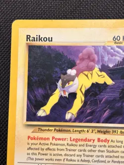 RAIKOU 22/64 - Pokemon Neo Revelation - Non-Holo Rare LP/MP - Image 3