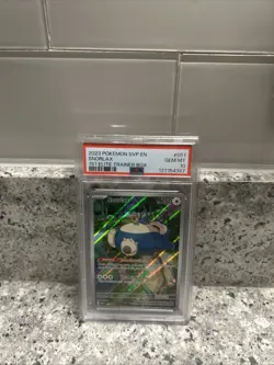 2023 POKEMON SVP EN-SV BLACK STAR PROMO 151 ELITE TRAINER BOX SNORLAX 051 PSA 10 - Image 3