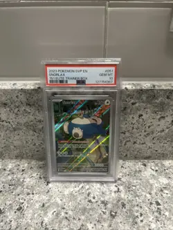 2023 POKEMON SVP EN-SV BLACK STAR PROMO 151 ELITE TRAINER BOX SNORLAX 051 PSA 10 - Image 4
