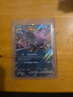 Pokemon TCG : Team Rocket's Nidoking EX SVP 217 Black Star Promo NM - Image 1
