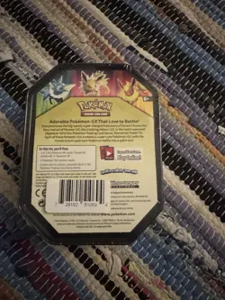 Pokemon TCG: Elemental Power Tin Flareon GX + 4 Packs (Sun & Moon) SEALED - Image 2