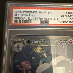 PSA 10 Jellicent ex 168/086 SIR Pokemon Sv: White Flare - Image 5