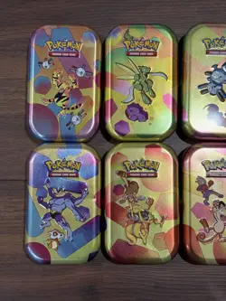 EMPTY Pokemon Scarlet & Violet 151 Mini Tins Complete Set of 10 - Image 2