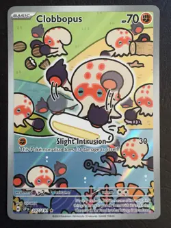Clobbopus Illustration Rare 207/191 Pokemon SV Surging Sparks Near Mint - Image 1