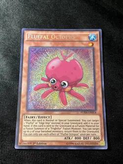 Yugioh Fluffal Octopus FUEN-EN014 Secret Rare 1st Ed NM - Image 1