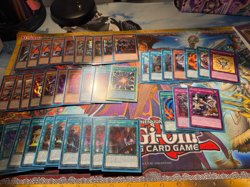 yugioh tcg custom Branded Deck with playmat and more . Tournament/Anime deck. - Image 1