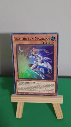 Yugioh Eda The Sun Magician LIOV-EN093 Super Rare Lightning Overdrive - Image 2