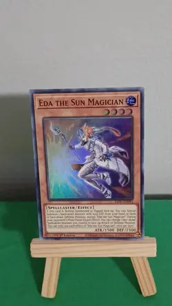 Yugioh Eda The Sun Magician LIOV-EN093 Super Rare Lightning Overdrive - Image 3