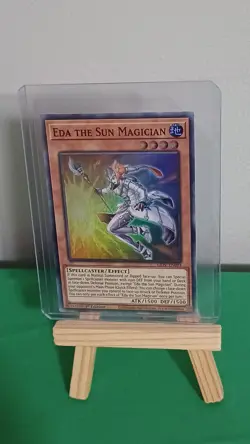 Yugioh Eda The Sun Magician LIOV-EN093 Super Rare Lightning Overdrive - Image 5