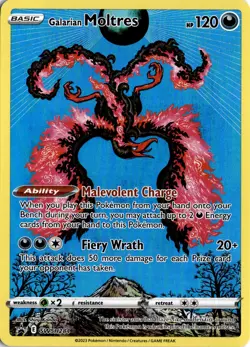 Galarian Moltres Promo SWSH: Sword & Shield Promo Cards SWSH284 NM - Image 1