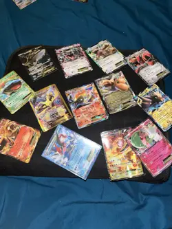 Lot of 13 2012-2016 Pokemon Ex Cards Holo - Image 1