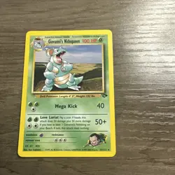 Giovanni's Nidoqueen 23/132 Pokemon Card TCG 2000 Gym Challenge Non Holo - Image 2