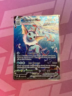 Vaporeon VMAX SWSH182 SWSH: Sword & Shield Promo Cards Holo - Image 1