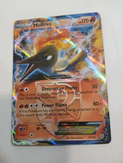 Moltres EX (Team Plasma) 14/135 Plasma Storm LP Holo Rare Pokemon Card Pokemon - Image 1