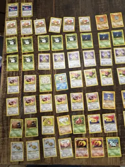 Pokemon TCG Vintage Jungle Unlimited Cards NM to LP Condition - Image 1