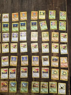 Pokemon TCG Vintage Jungle Unlimited Cards NM to LP Condition - Image 2