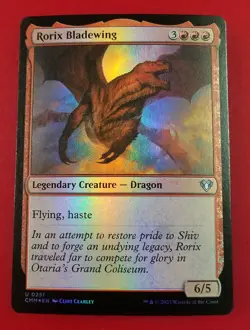 1x Rorix Bladewing | FOIL | Commander Masters | MTG Magic Cards - Image 1