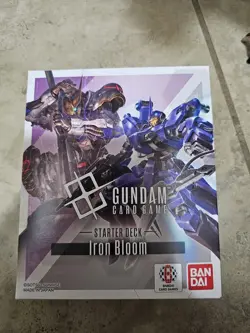 (Sealed) Brand new English Gundam Card Game TCG Starter Deck ST05 Iron Bloom - Image 1