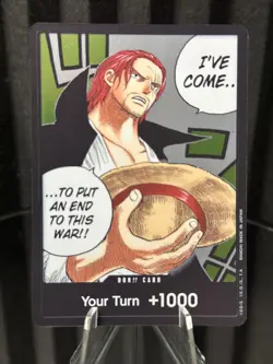 One Piece Card Game DON!! Card Shanks - Paramount War English Edition - Image 1