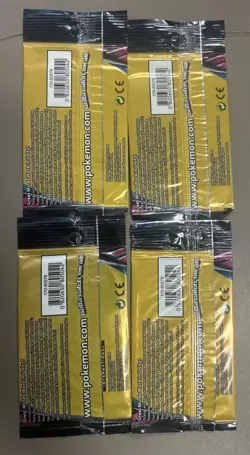 Pokemon Sun & Moon Unified Minds 3 Card Mini Booster Pack-4 Packs-Art Set Sealed - Image 2