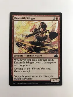 Drannith Stinger Anime MTG Magic the Gathering Card NM Near Mint J22 - Image 1