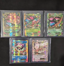 POKEMON EX MEGA ALL NEAR MINT EXCELLENT CONDITION CARDS !!! - Image 1