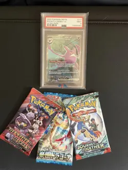 Mystery Graded Pokemon Trading Card Slab And Booster Pack Bundle! - Image 3