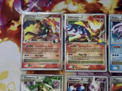 Lot Of 19 Mid Era Vintage Pokemon Cards Diamond Pearl Heart Gold Soul Silver - Image 2
