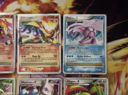 Lot Of 19 Mid Era Vintage Pokemon Cards Diamond Pearl Heart Gold Soul Silver - Image 3