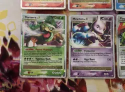 Lot Of 19 Mid Era Vintage Pokemon Cards Diamond Pearl Heart Gold Soul Silver - Image 4