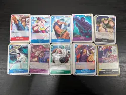 Around 2200 One Piece TCG Cards Bulk Lot - C , UC, L - Image 2