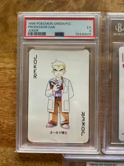 Pokemon Cards Professor Oak Nidoqueen Chikorita Silver Poker and Pocket Monster - Image 2