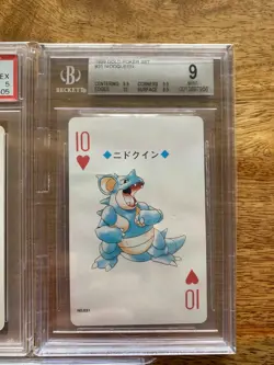 Pokemon Cards Professor Oak Nidoqueen Chikorita Silver Poker and Pocket Monster - Image 3